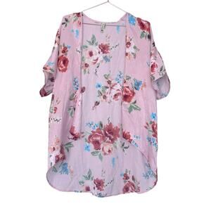Pomelo Floral Printed Kimono - Size Medium - Excellent Condition